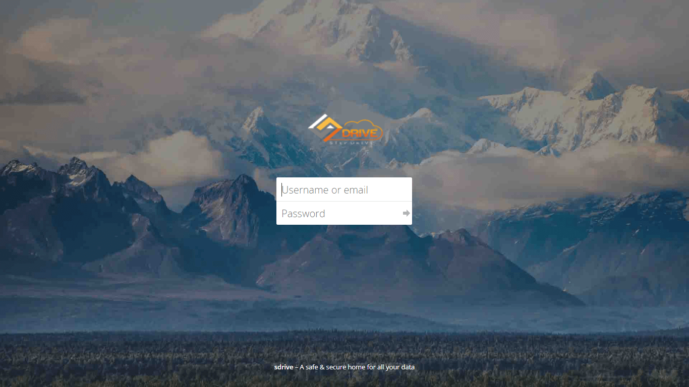 Cloud storage dashboard